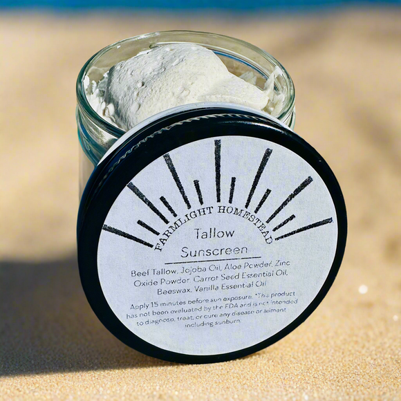 Tallow Sunscreen SPF 15