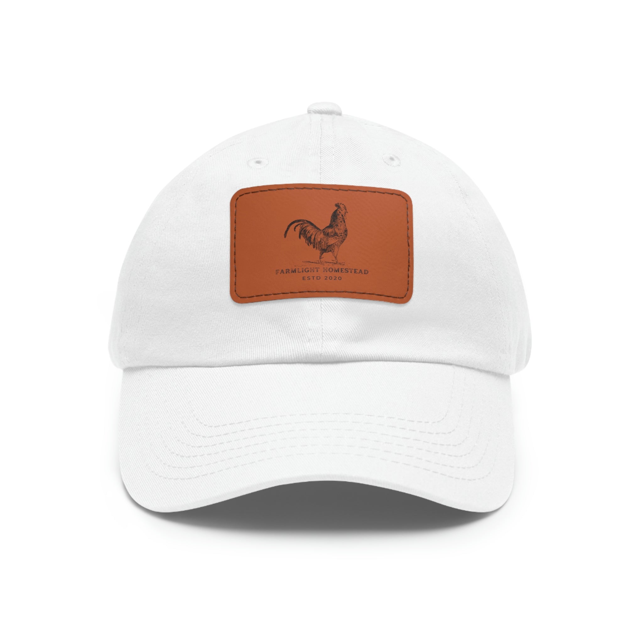 Châtel Farms Leather Patch Hat